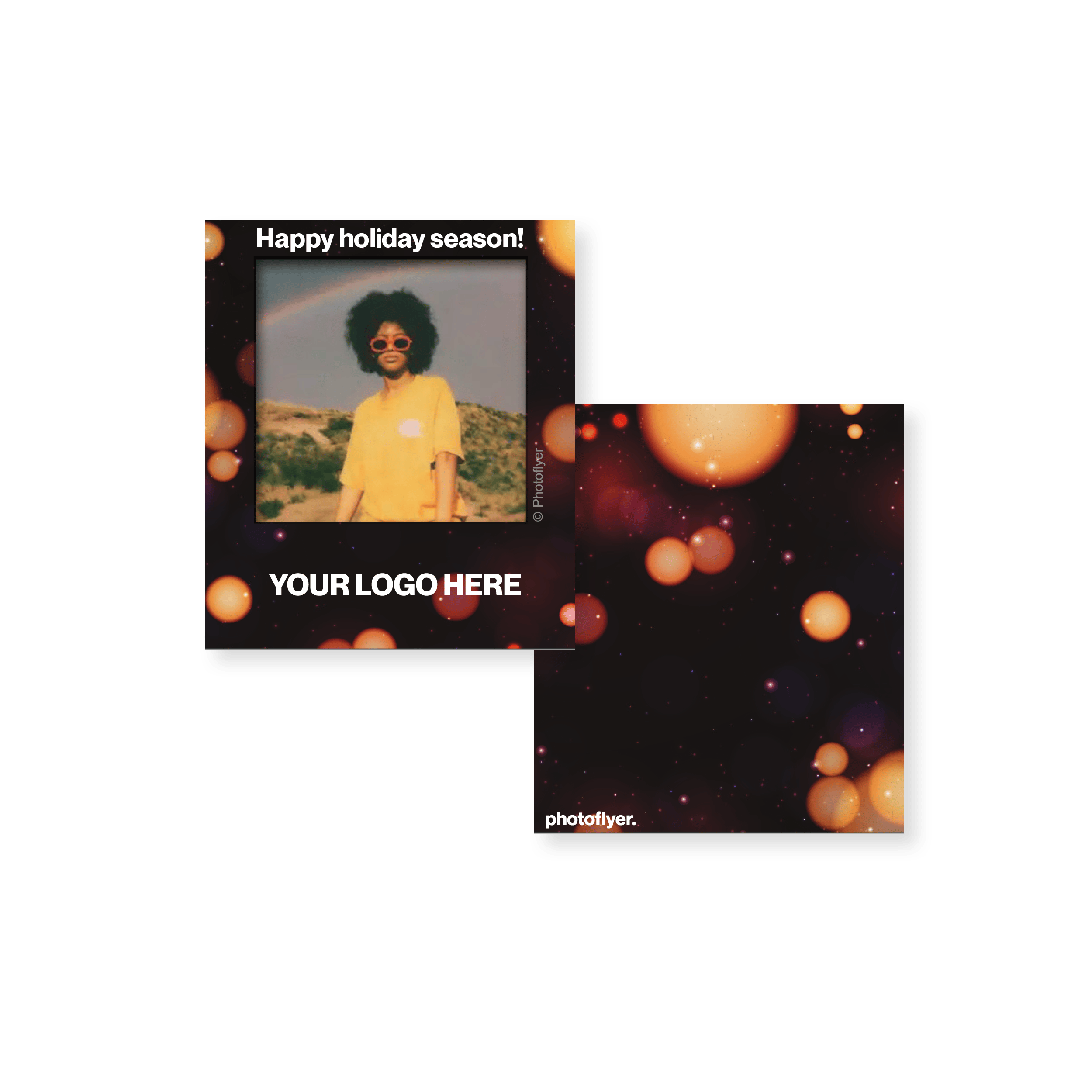 Photoflyer mock ups Polaroid Go