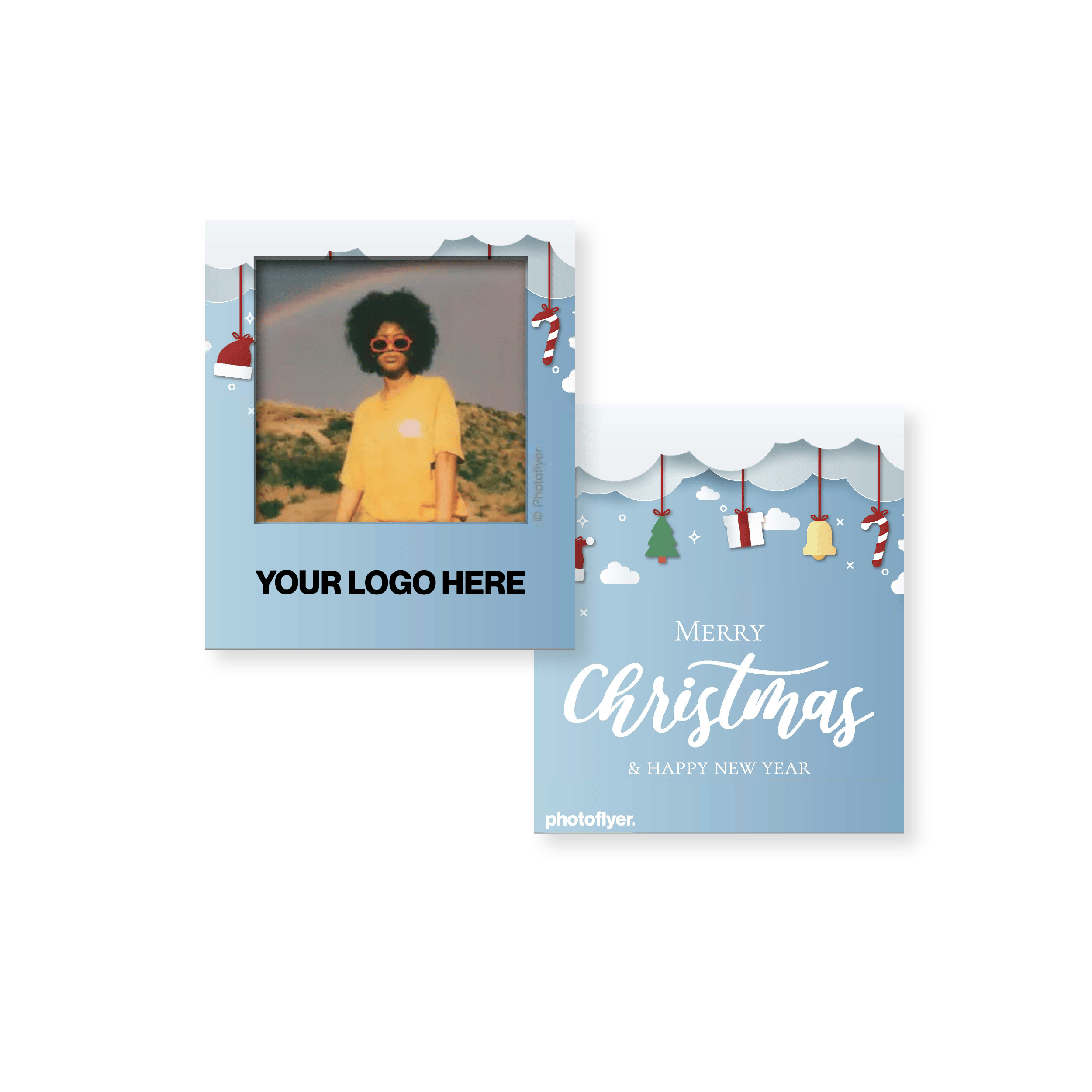 Photoflyer mock ups Polaroid Go4