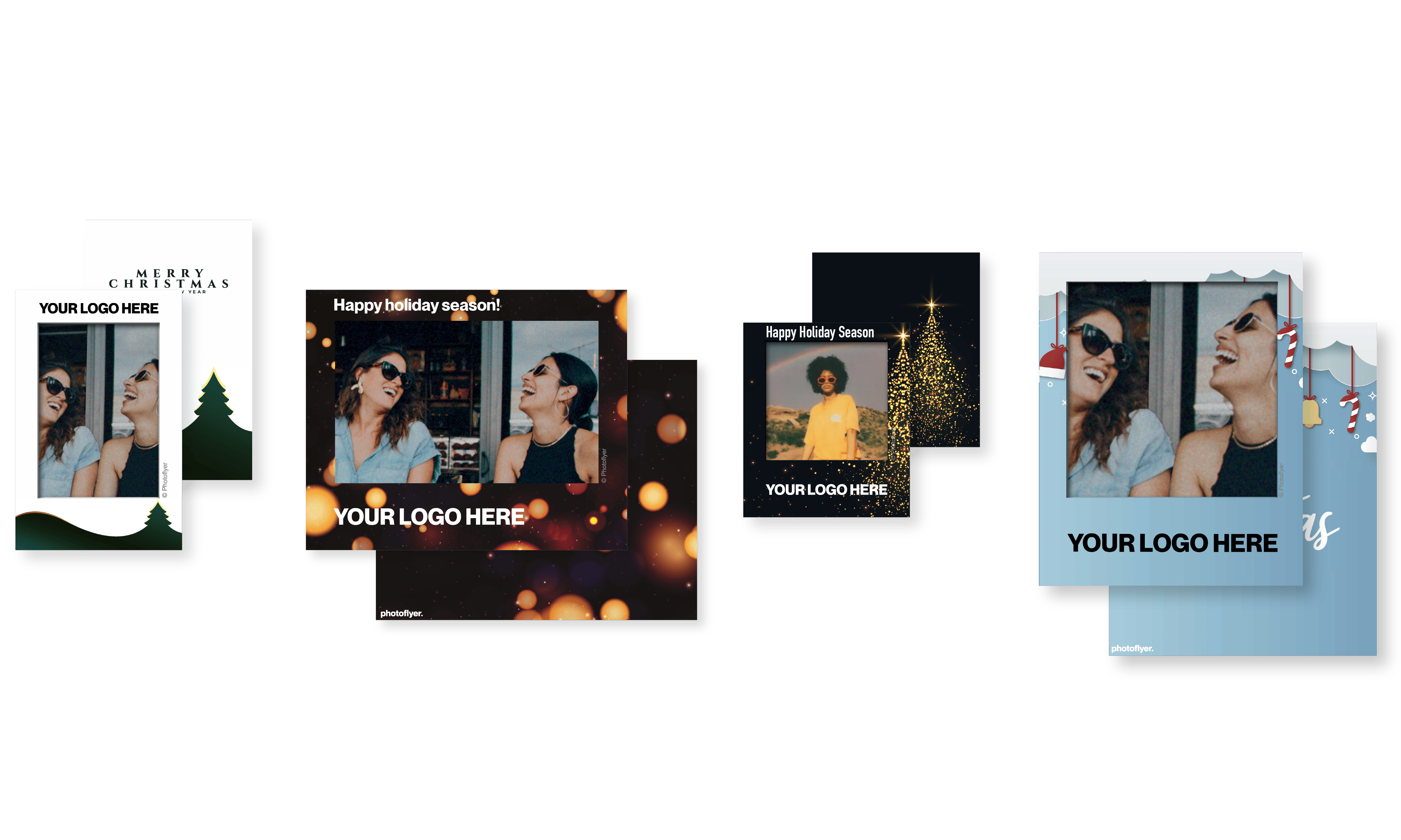 Get ready for the Holiday Season with these special easy-to-use photoflyers