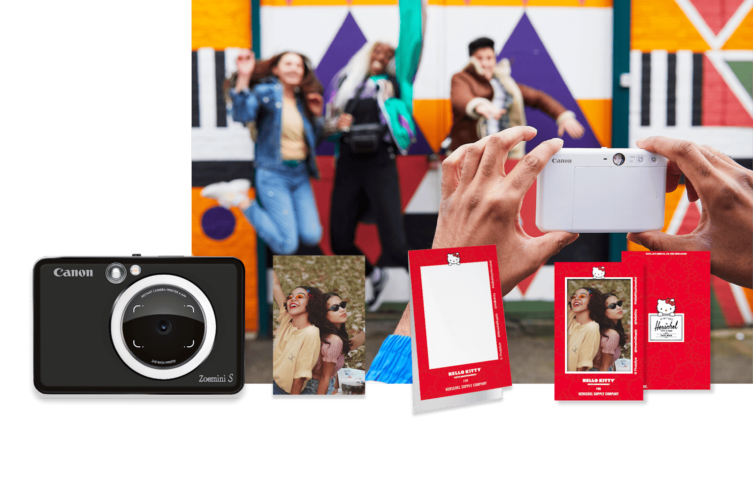 Branded instant photo sticker frames for any activation. – Photoflyer