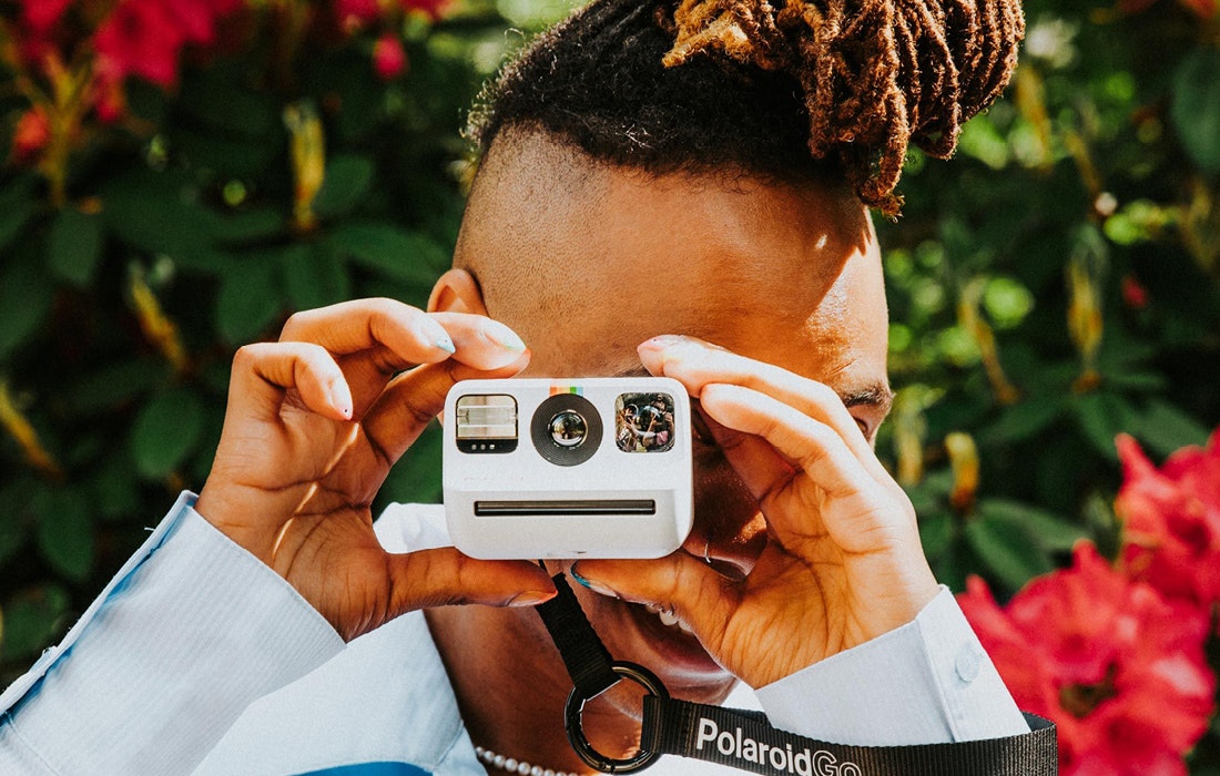 Photoflyer pour Polaroid - créer des cadres d'autocollants