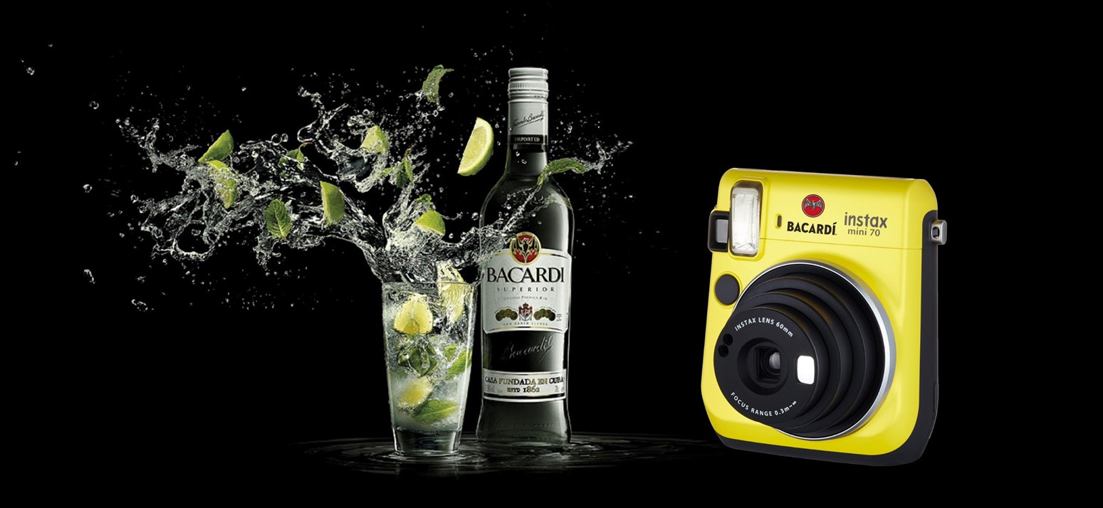Branded cameras bacardi