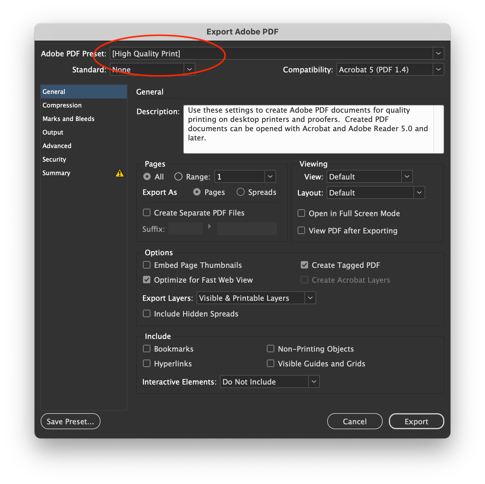 Photoflyer indesign step1