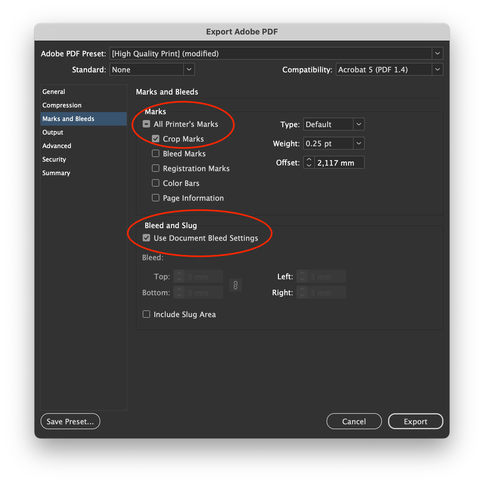 Photoflyer indesign step2
