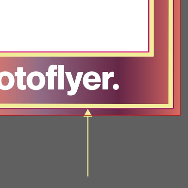 Photoflyer safe zone